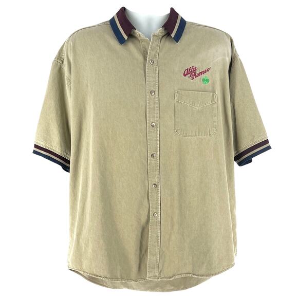 90s Alfa Romeo button up shirt 1990s vintage - Picture 1 of 6